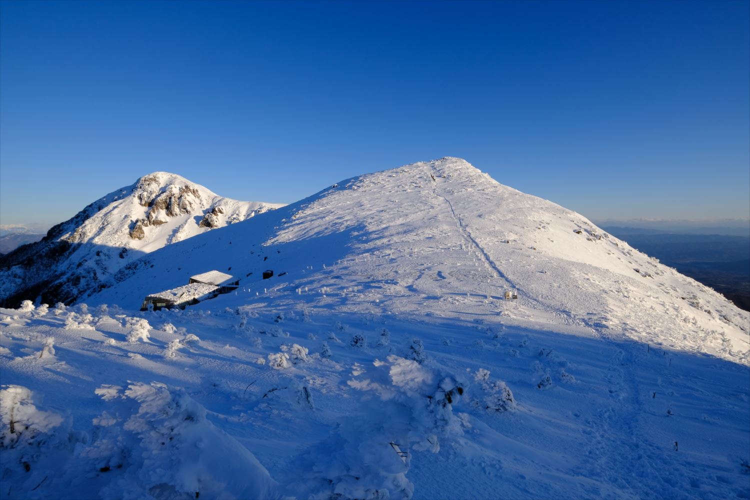 【厳冬期・雪山登山】硫黄岳・天狗岳 (65)