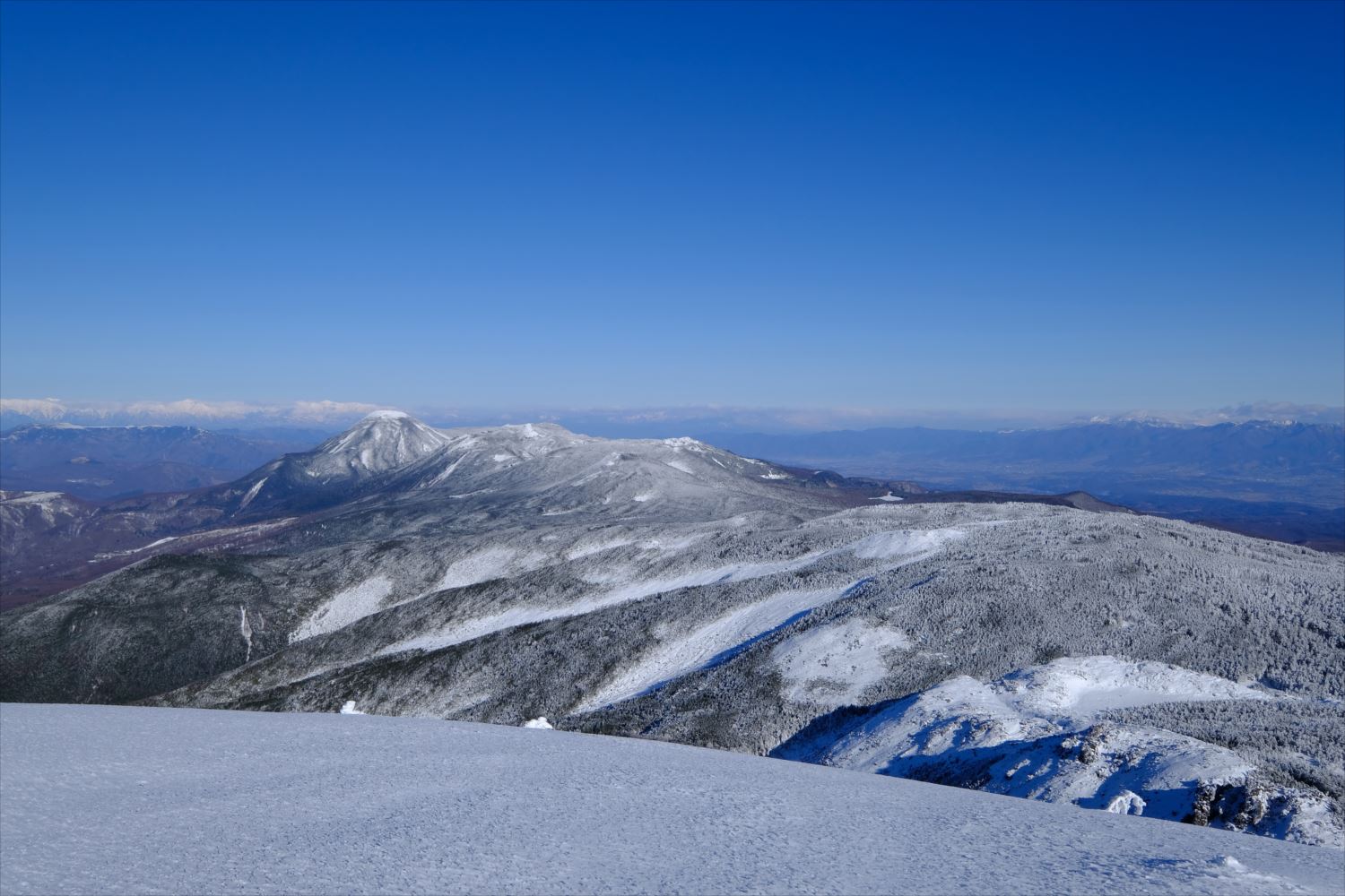 【厳冬期・雪山登山】硫黄岳・天狗岳 (76)