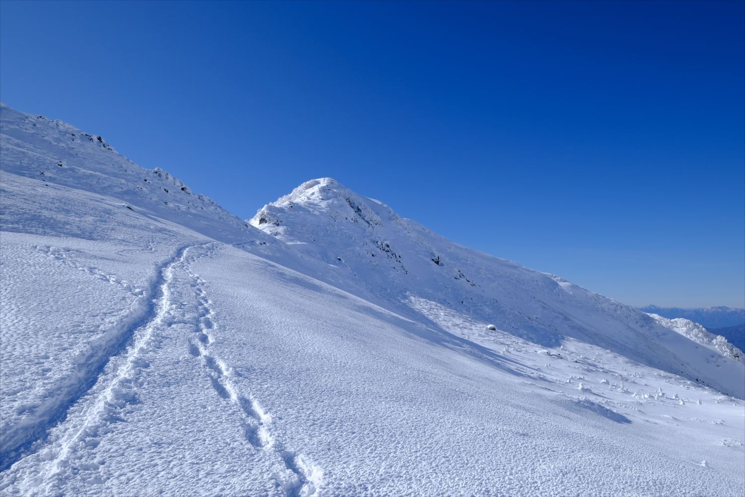 【厳冬期・雪山登山】硫黄岳・天狗岳 (84)
