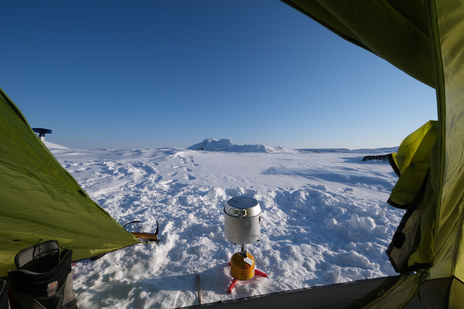 【残雪期・雪山登山】旭岳 (78)
