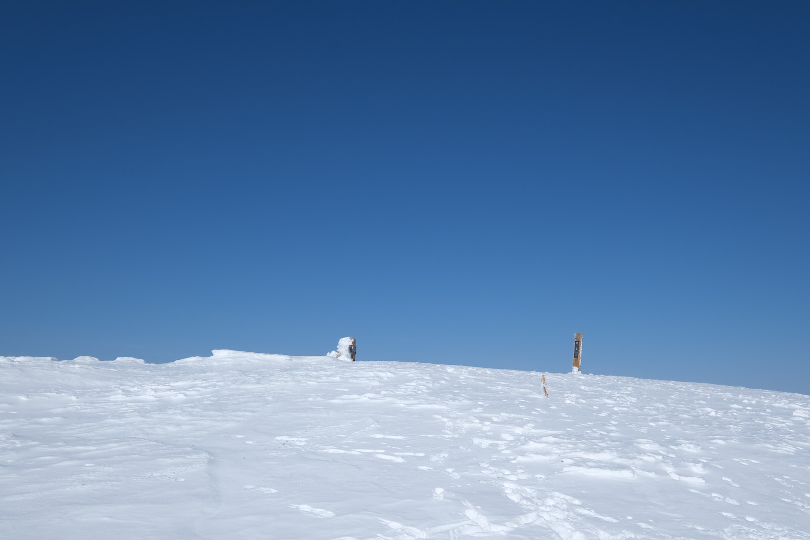 【残雪期・雪山登山】旭岳 (80)