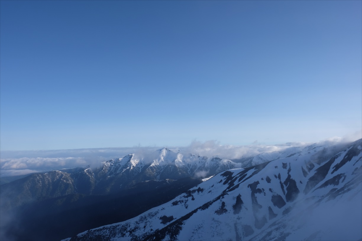 【残雪期・雪山登山】笠ヶ岳 (34)
