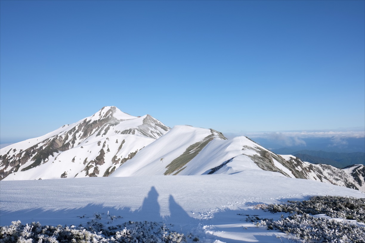 【残雪期・雪山登山】笠ヶ岳 (35)