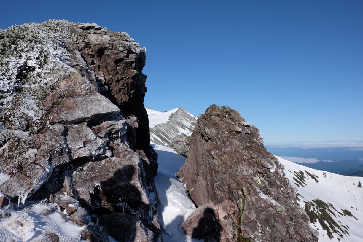 【残雪期・雪山登山】笠ヶ岳 (38)