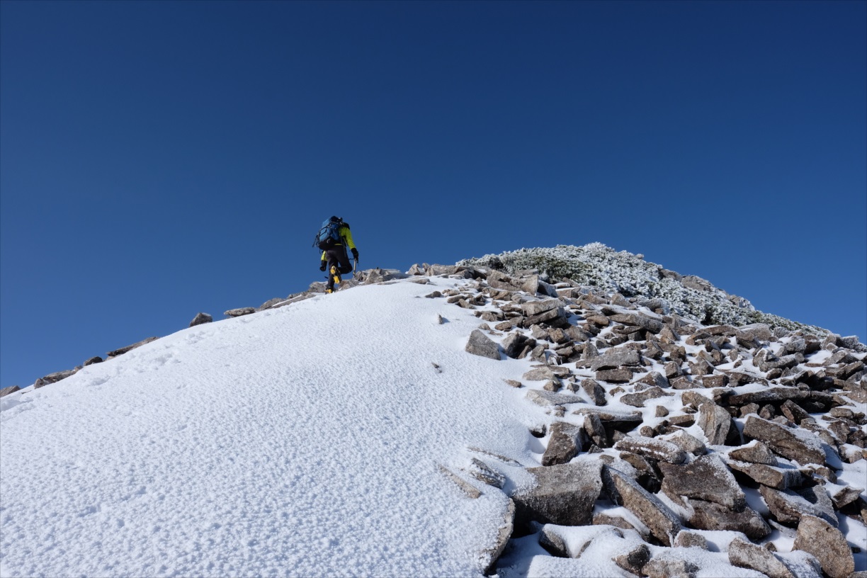 【残雪期・雪山登山】笠ヶ岳 (40)