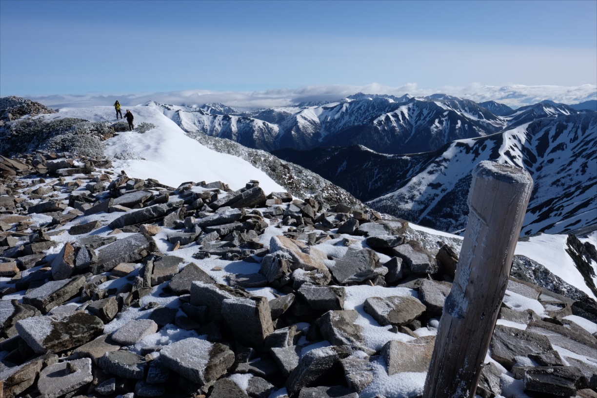 【残雪期・雪山登山】笠ヶ岳 (45)