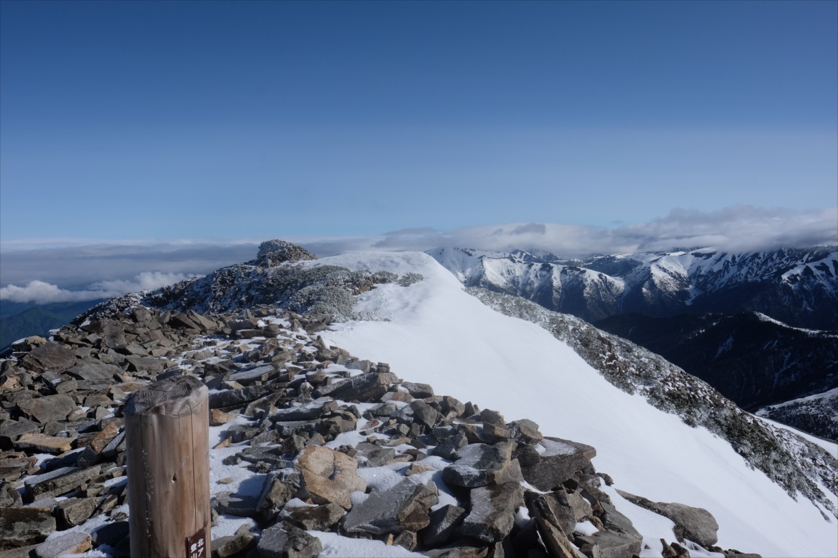【残雪期・雪山登山】笠ヶ岳 (50)