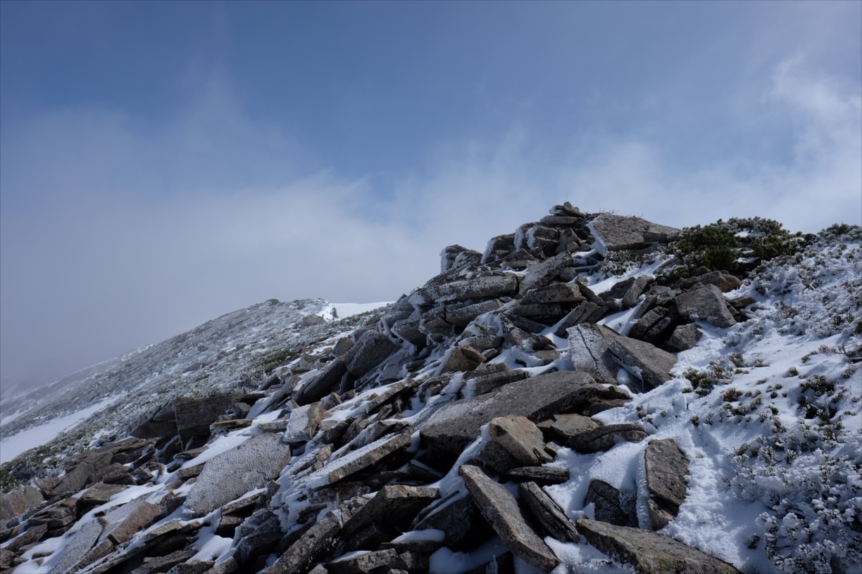 【残雪期・雪山登山】笠ヶ岳 (56)