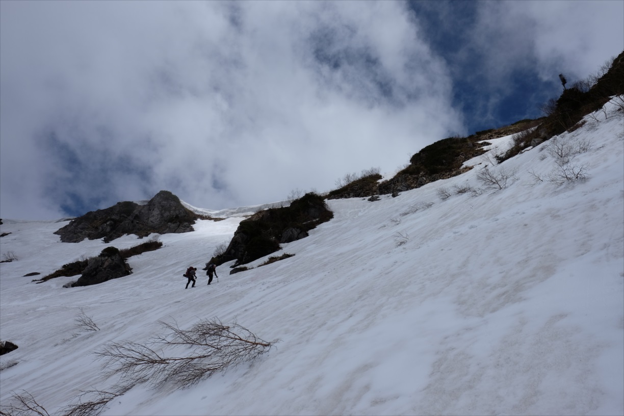 【残雪期・雪山登山】笠ヶ岳 (63)